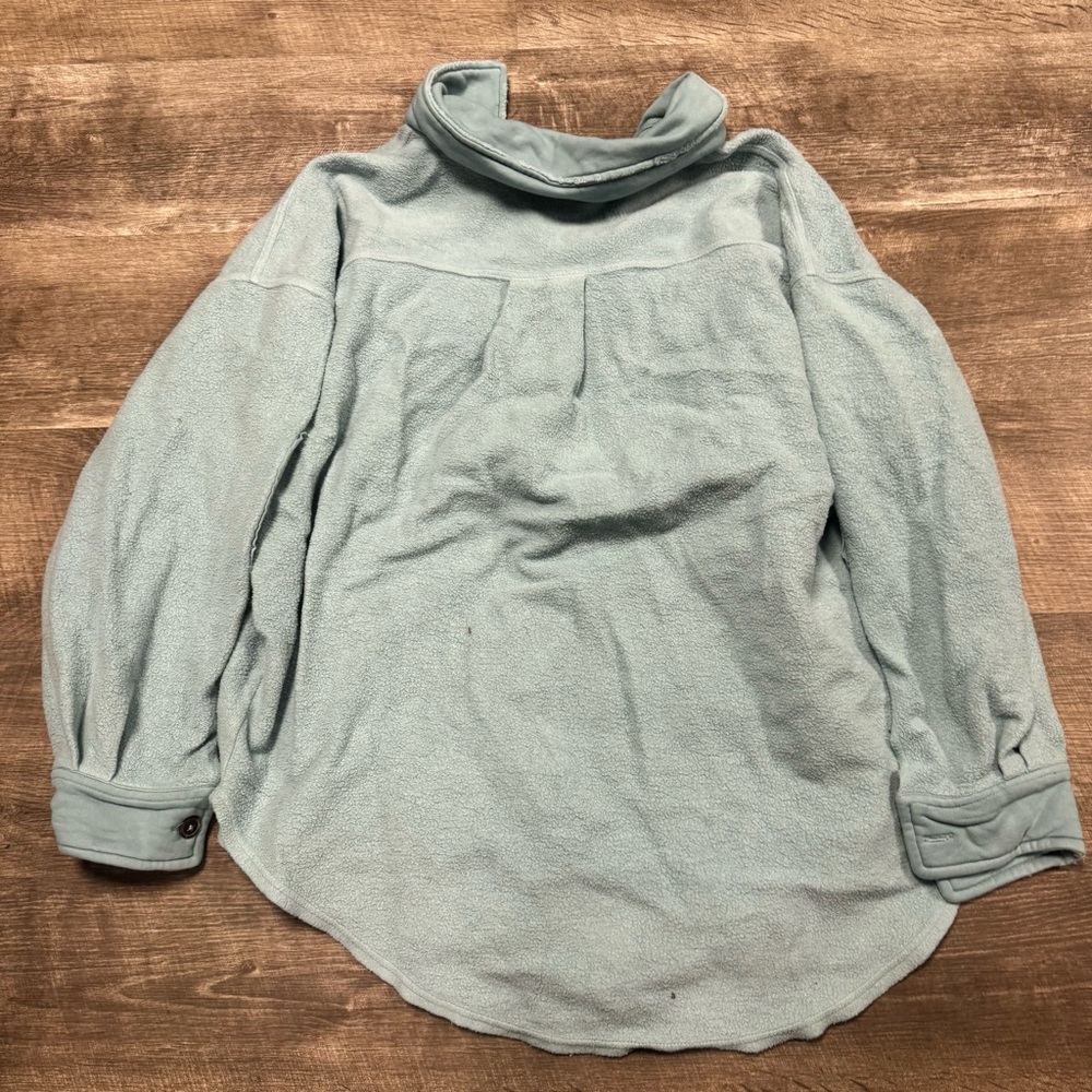 Free People Ruby Shacket Jacket Size Large - image 10